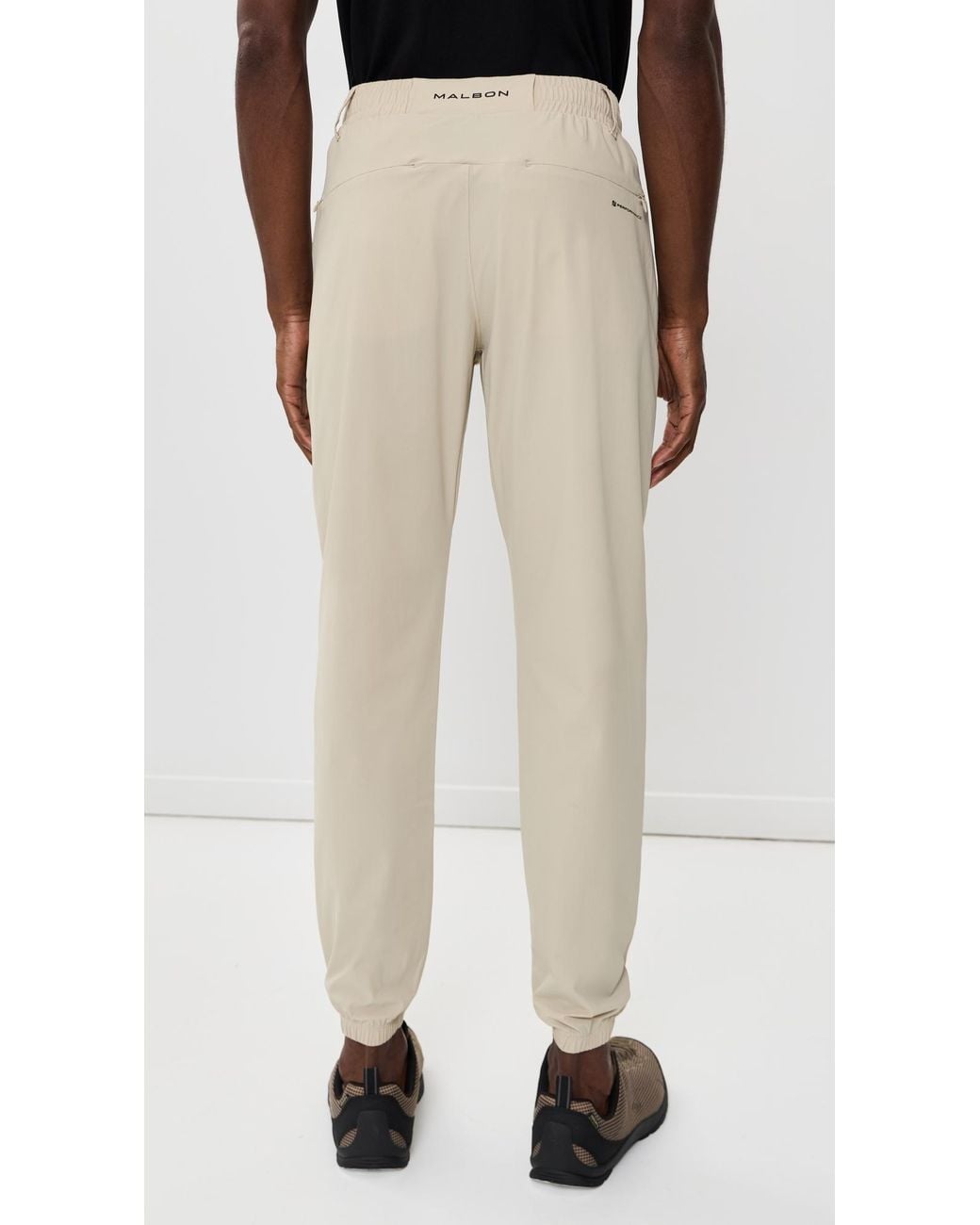 Malbon Natural Performance Nylon Tech Pants for men