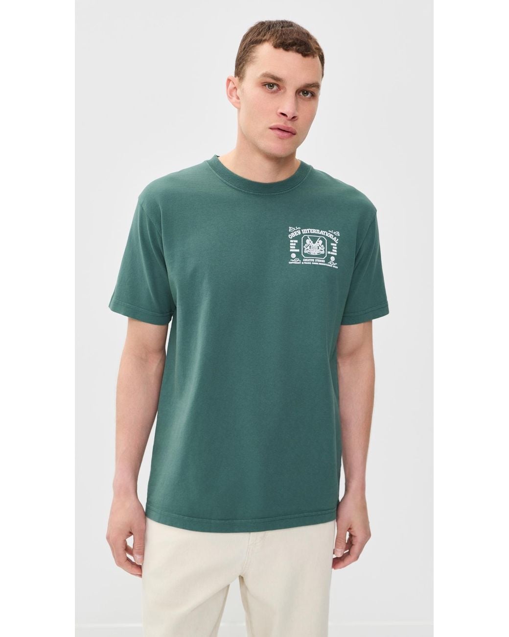 Obey Green Creative Studios Tee for men