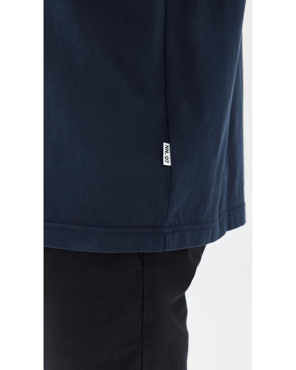 NN07 Blue Adam Tee for men