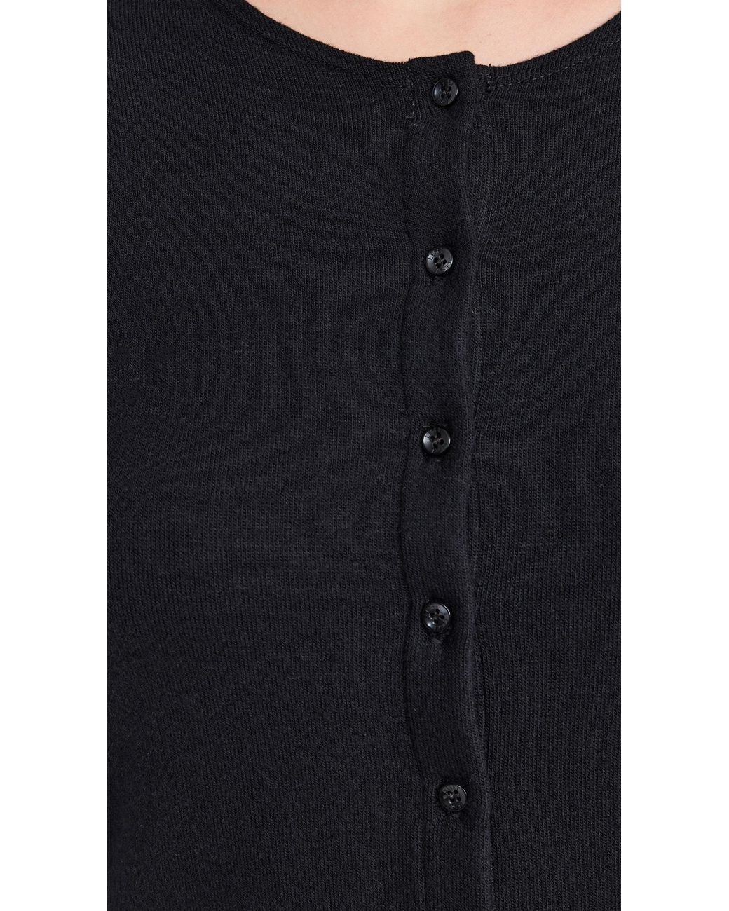 Leset Black Lauren Classic Cardigan