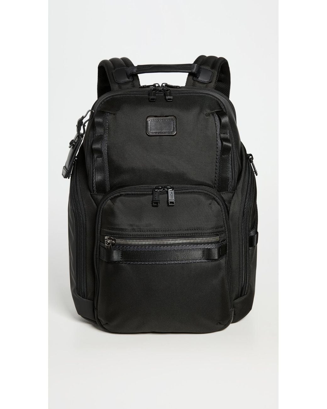 Tumi Black Search Backpack for men