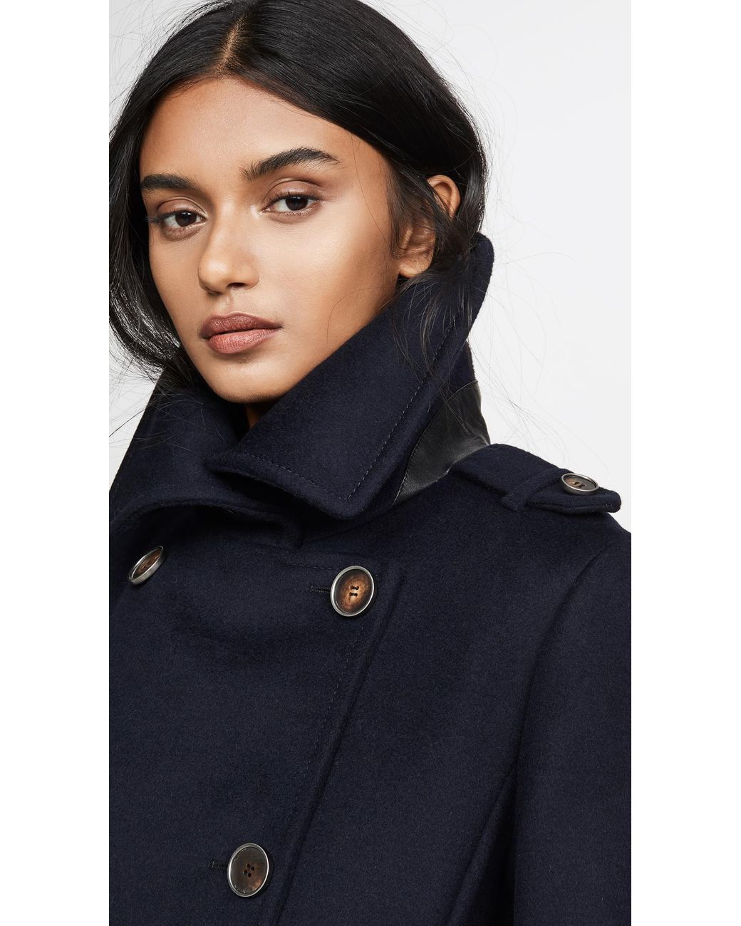 Mackage Elodie Wool Double-breasted 