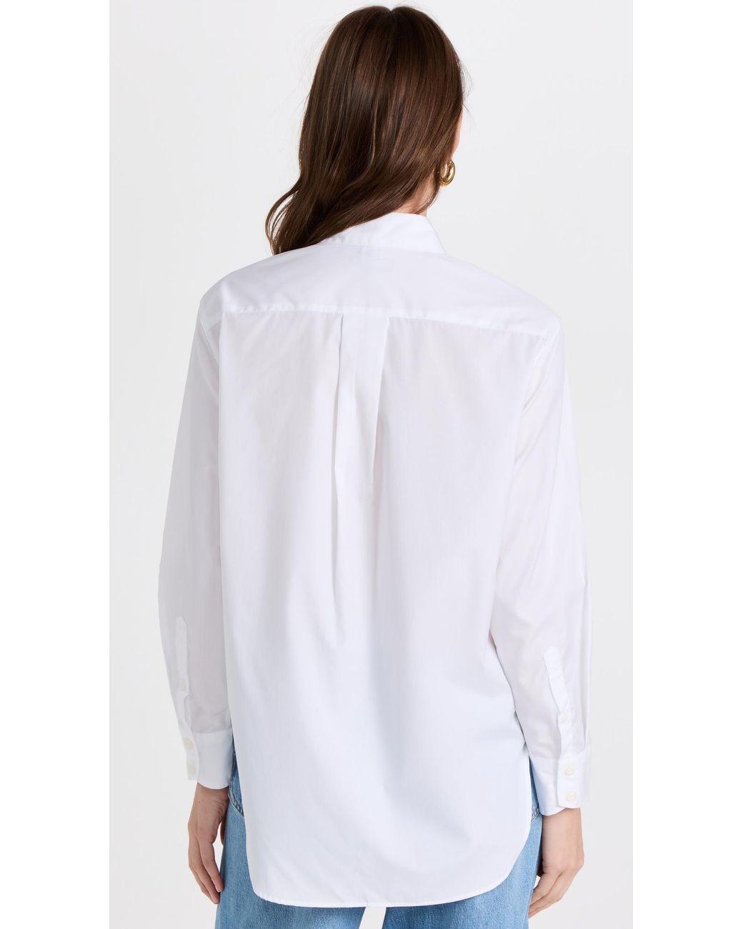 Rag & Bone White Icon Maxine Button Down Shirt