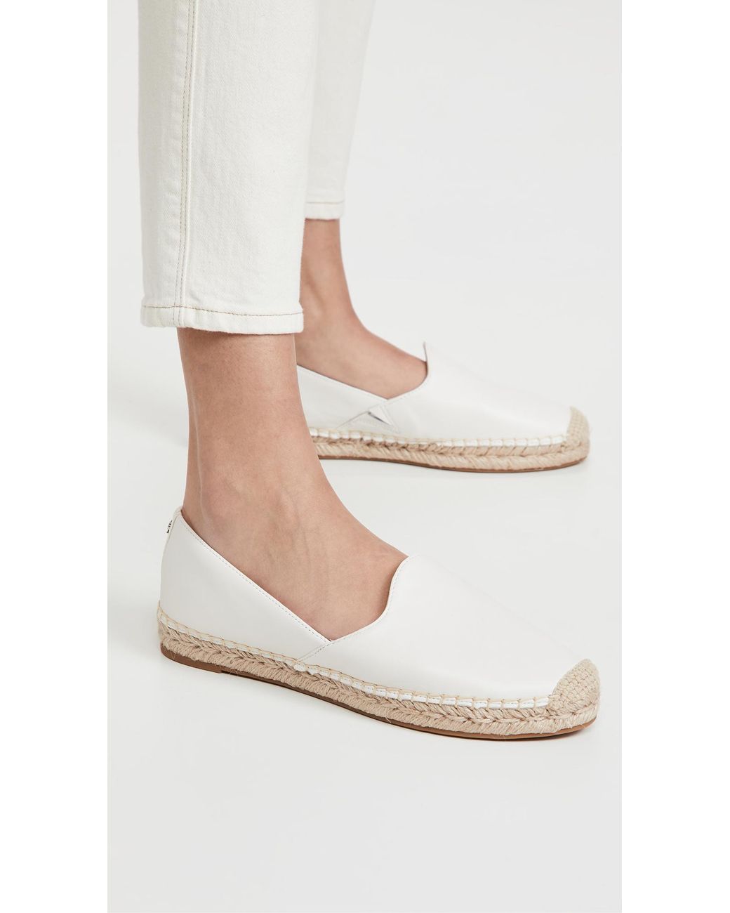 Sam Edelman Kesia Espadrilles in White | Lyst