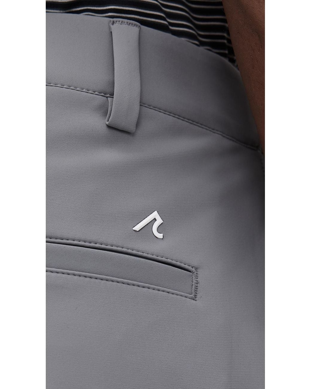 Redvanly Black Hanover Pull On Shorts 7.5 for men