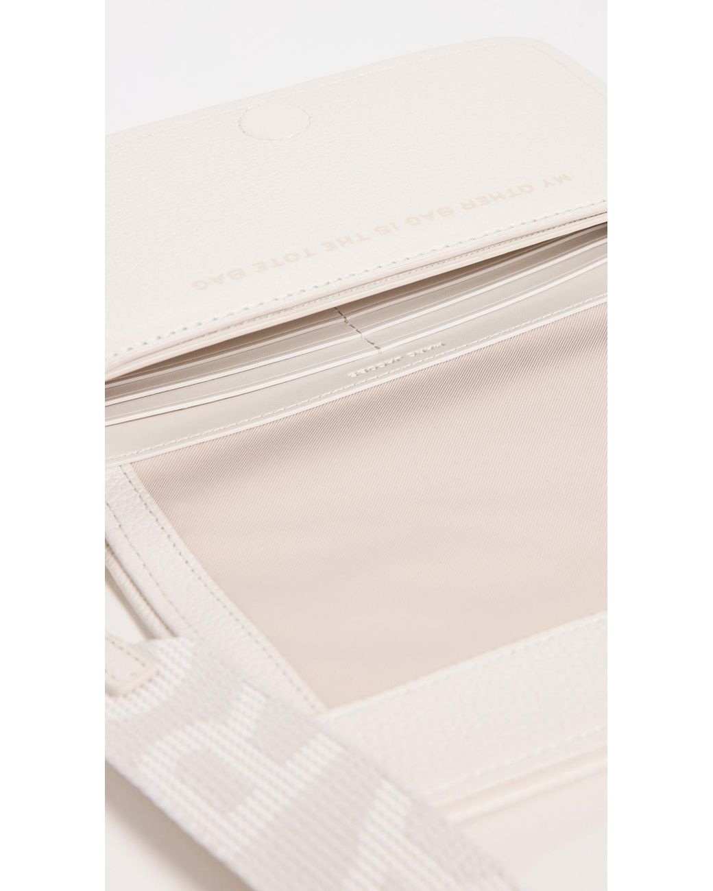 Marc Jacobs White The Mini Bag