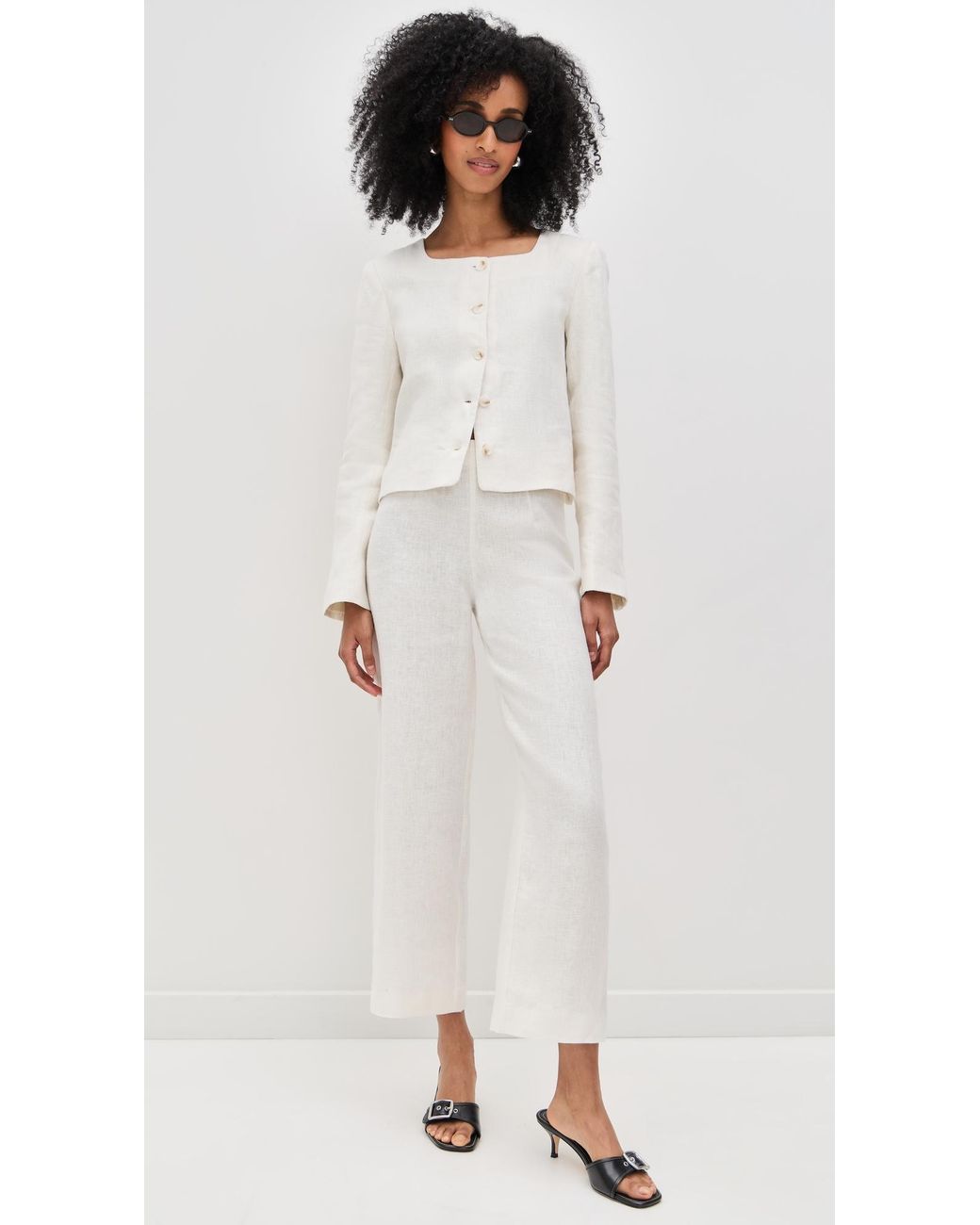 Posse White Noelle Pants