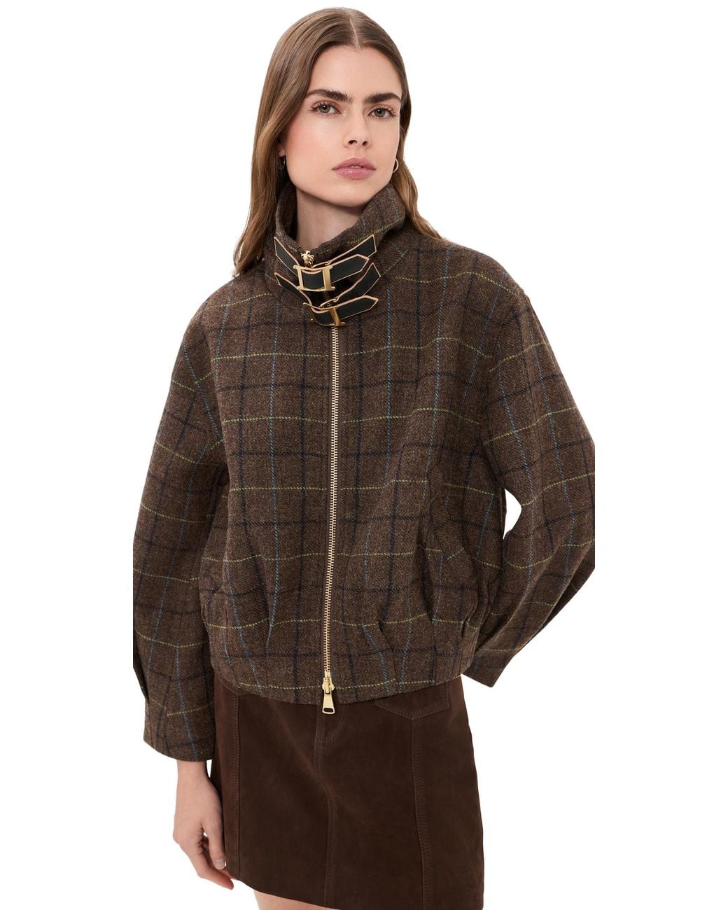 Cara Cara Brown Lorna Wool Jacket