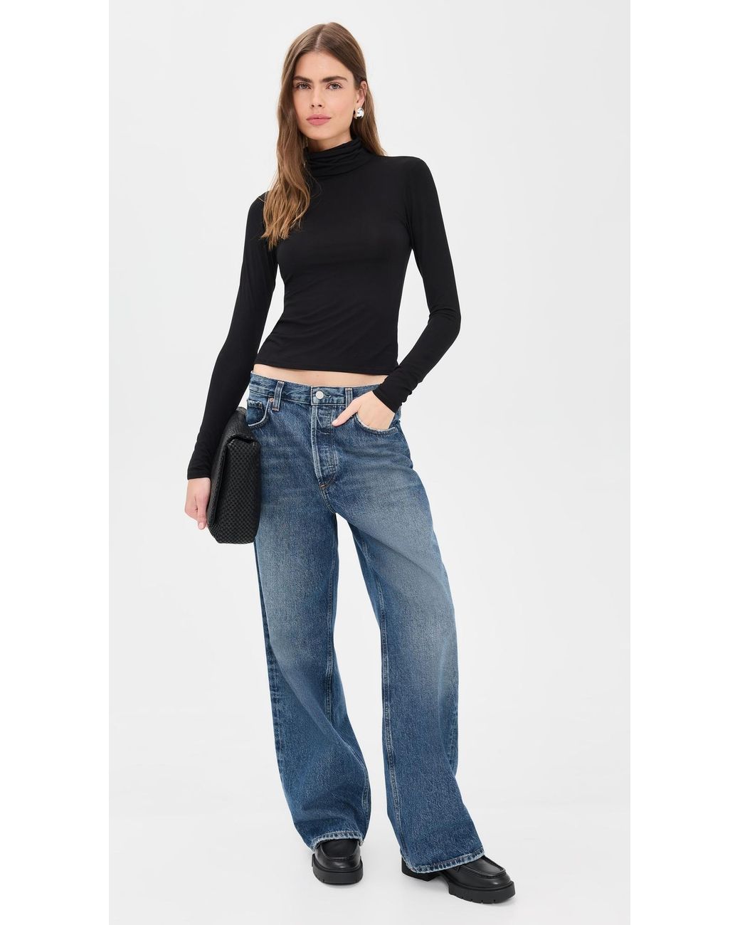 Ripley Rader Black Turtleneck