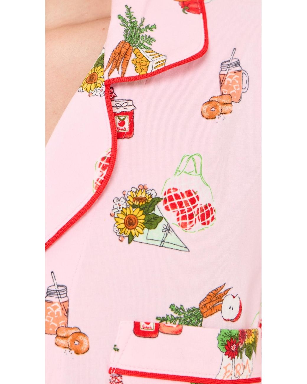 Bedhead PJs Red Classic Pajama Set