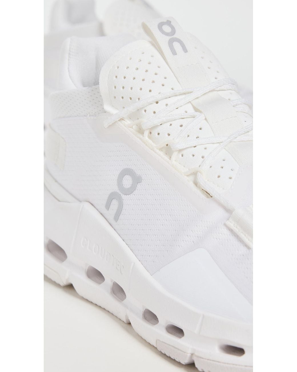 On Shoes White Cloudnova 2 Sneakers