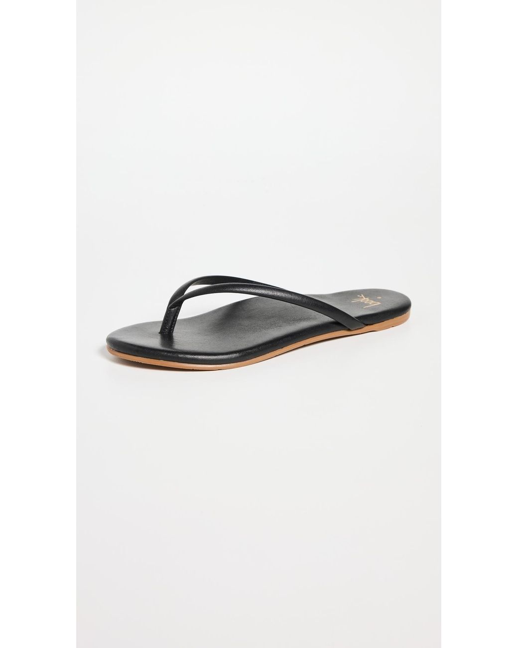 Beek Black Sunbeam Flip Flops