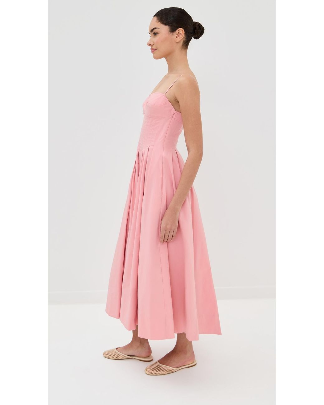 white christmas dresses Simkhai Kittiya Midi Dress