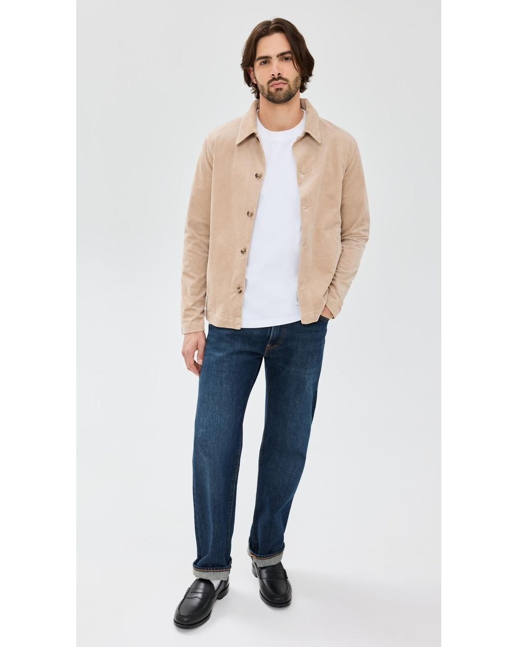 NN07 White Adam Tee for men