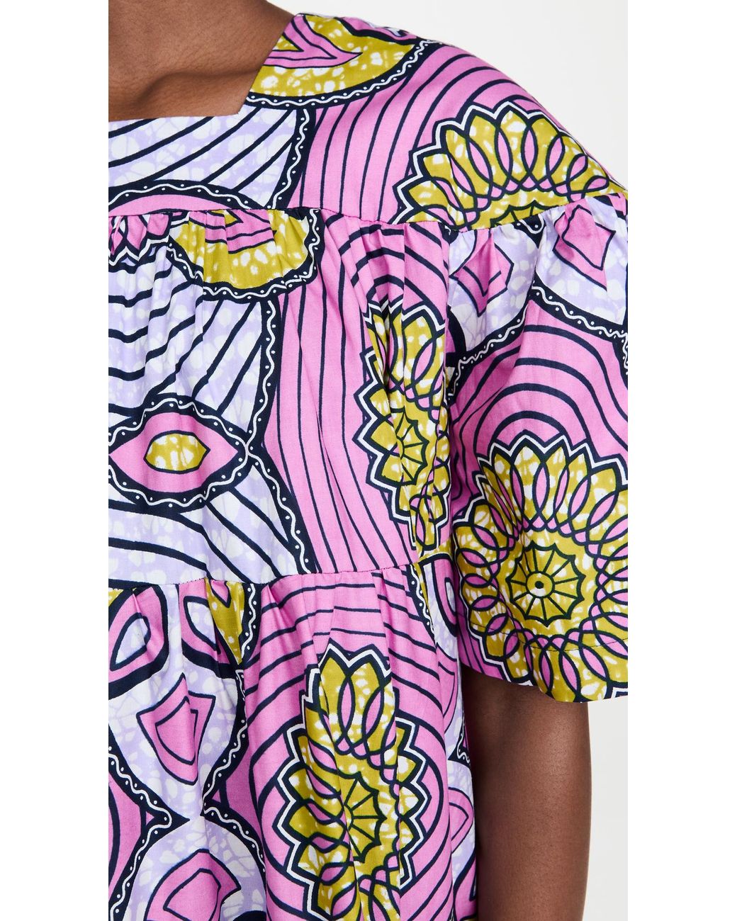 総合福袋 特価!【難あり】ODILE JACOBS Flounce Long Collar Dress