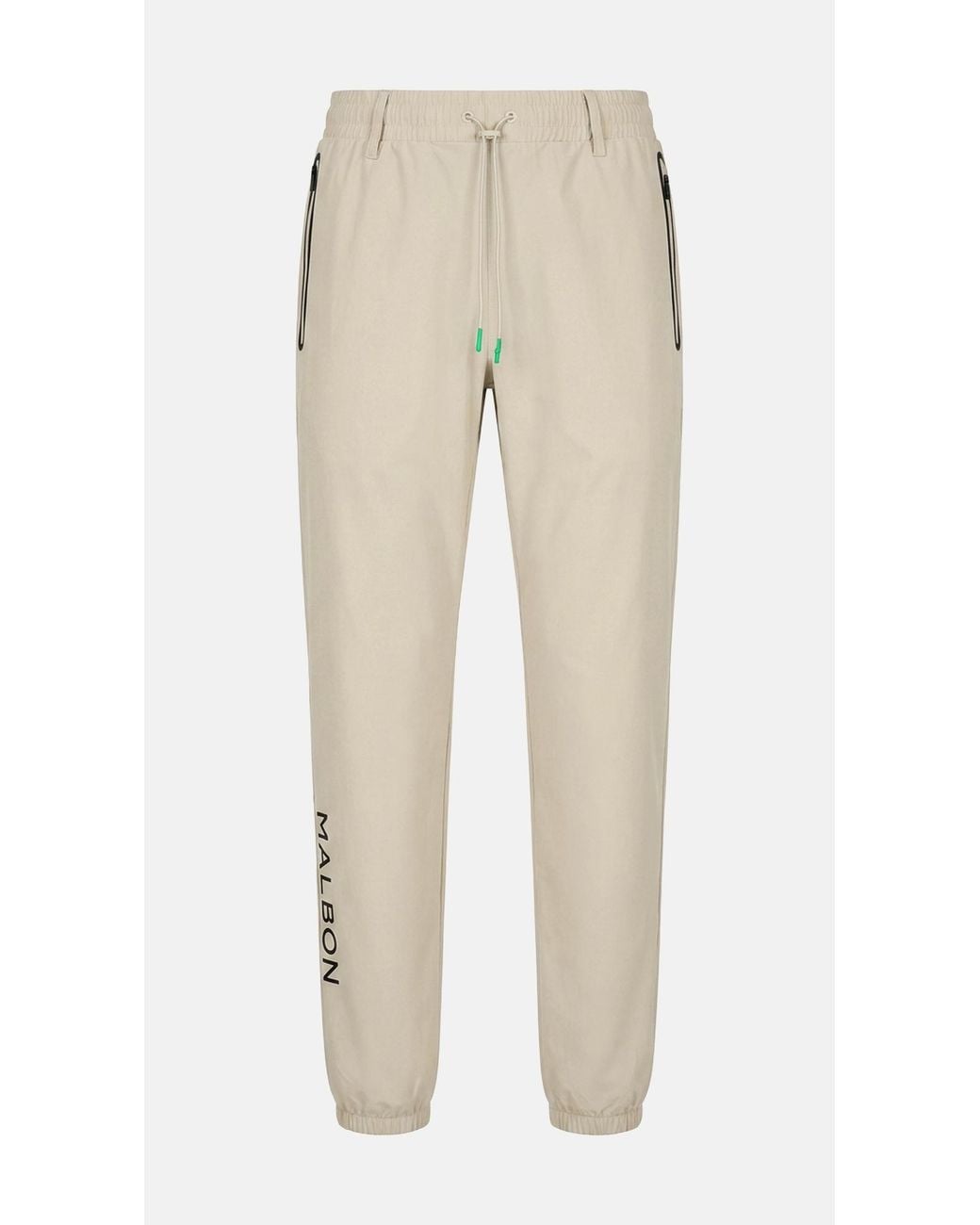 Malbon Natural Performance Nylon Tech Pants for men