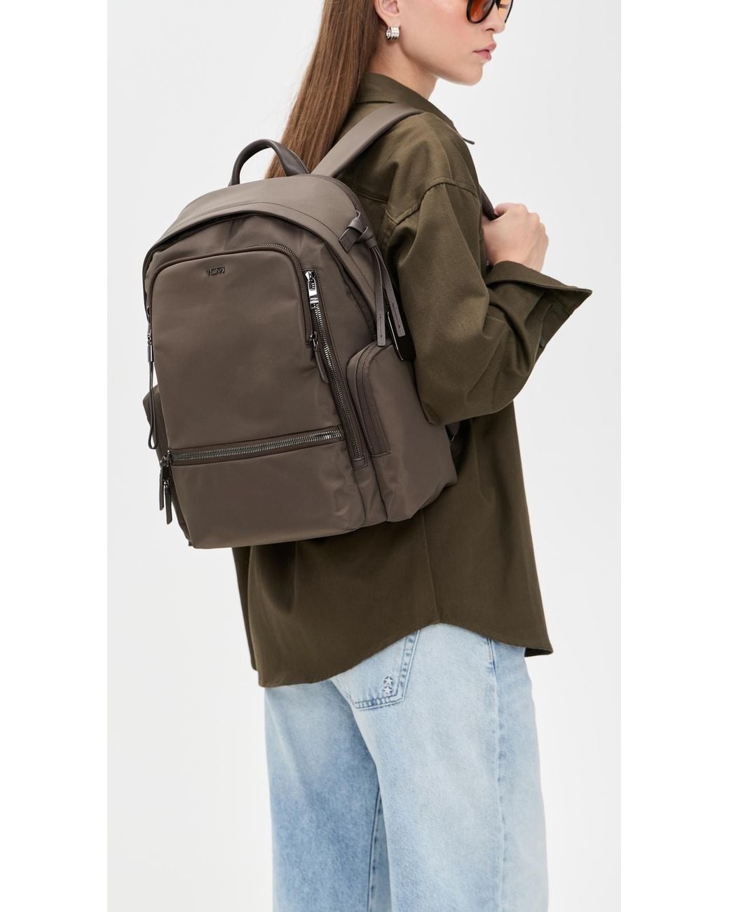 Tumi Brown Celina Backpack