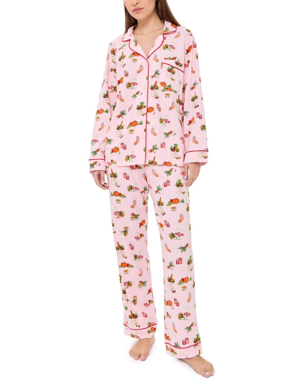 Bedhead PJs Red Classic Pajama Set