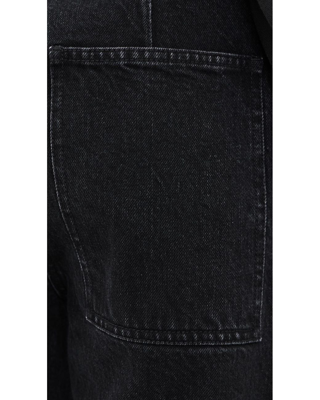 Tibi Black Petite Sid Jeans