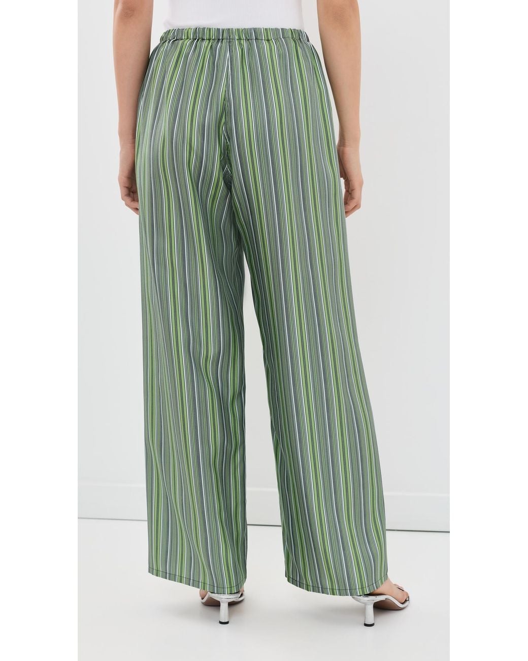 Comme Si Green Drawstring Pants