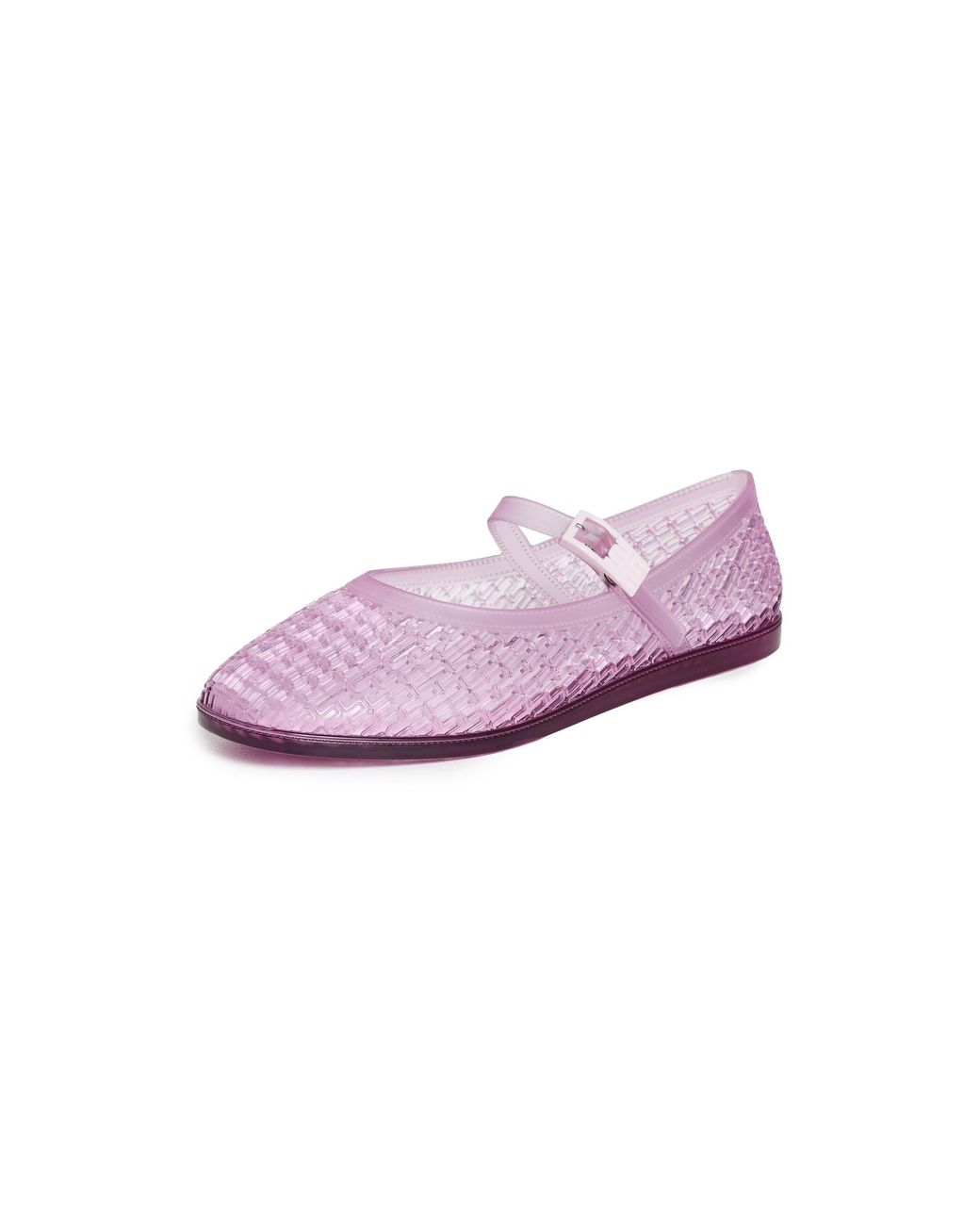 Melissa Pink Harper Jelly Ballet Flats