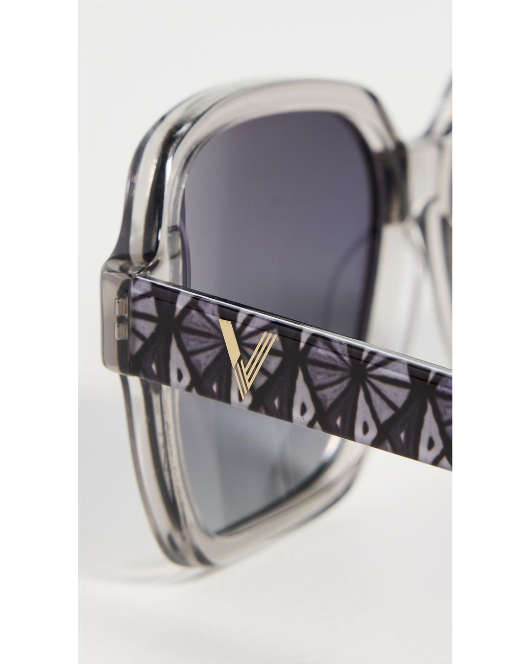 Vontelle Black Pharaoh Frames Sunglasses