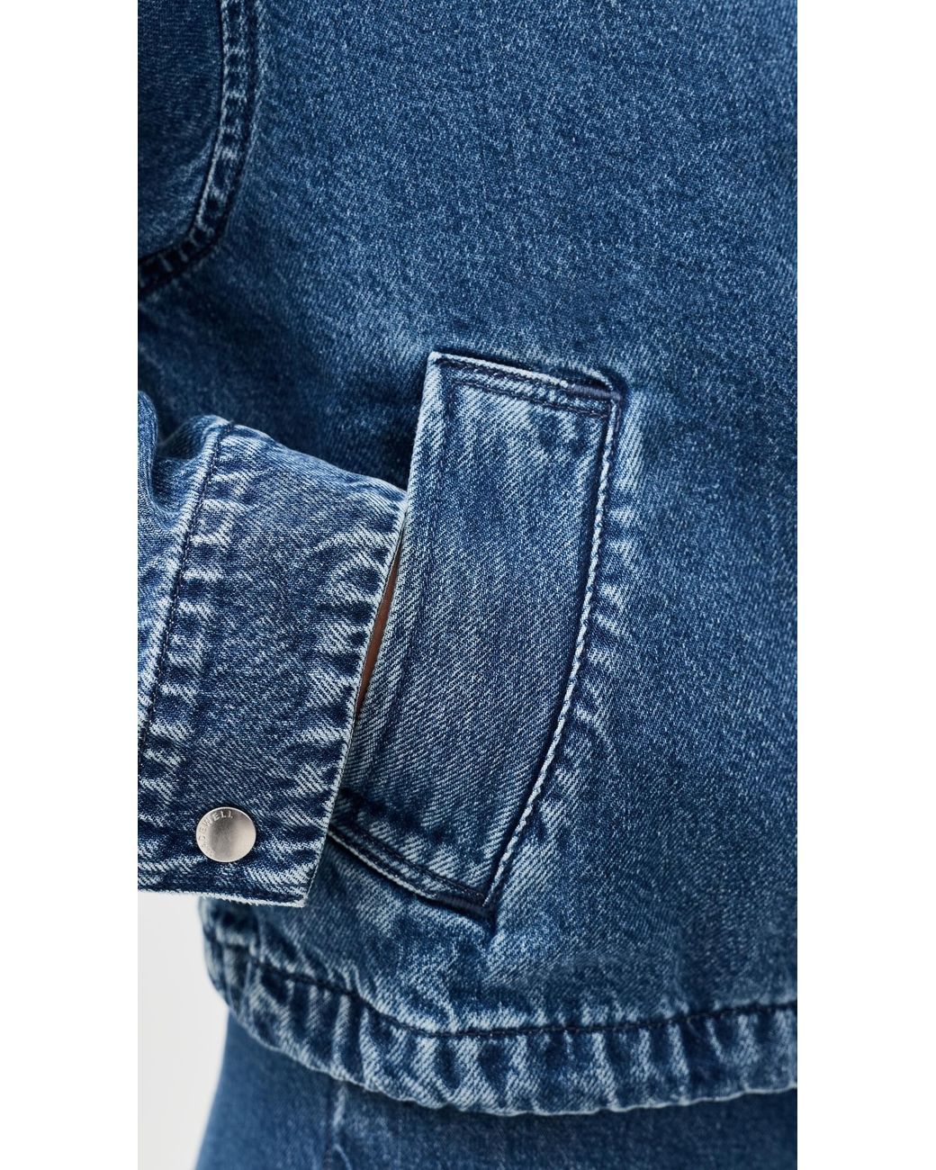 Madewell Blue Field Jacket