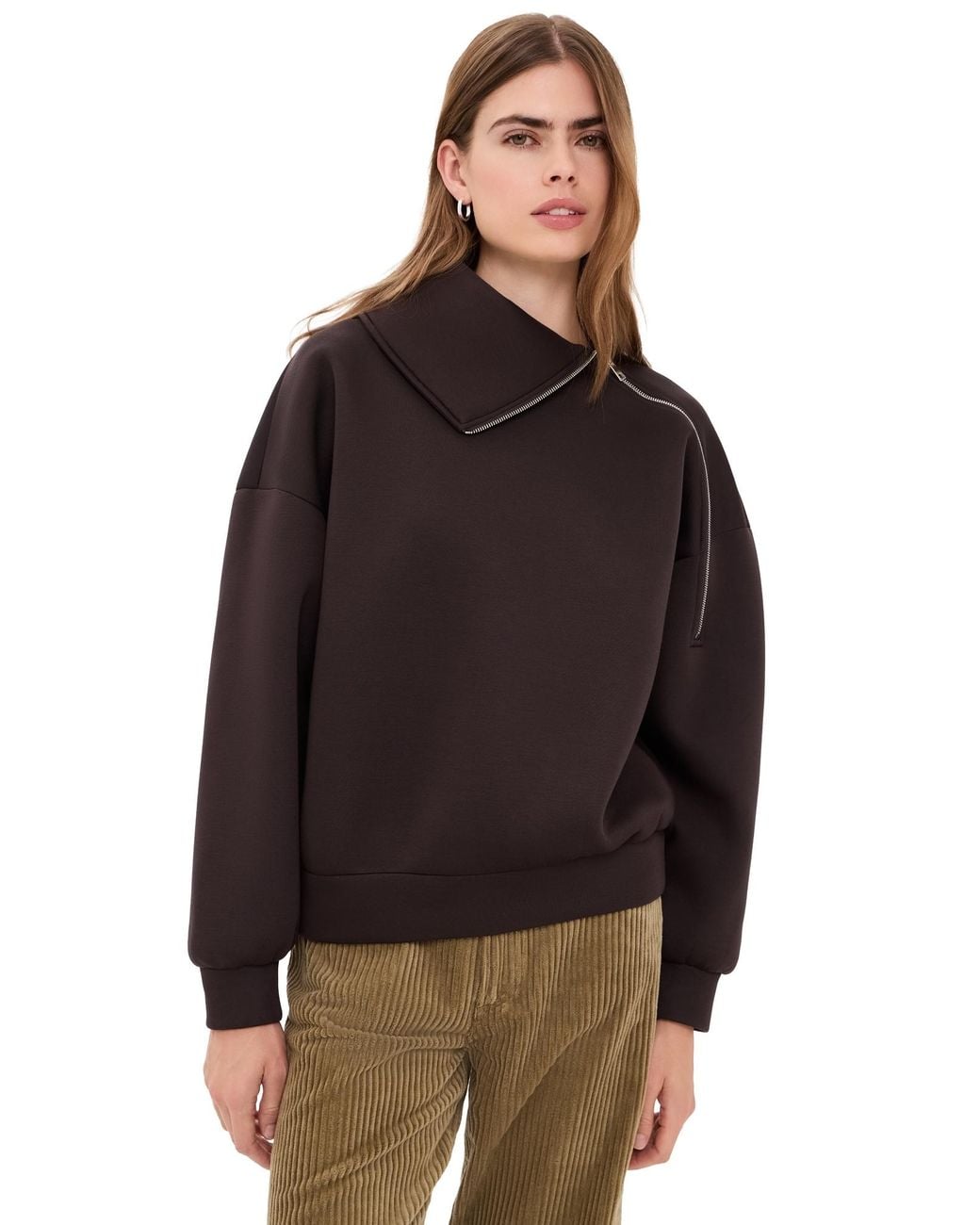 Agolde Brown Coyle Sweatshirt