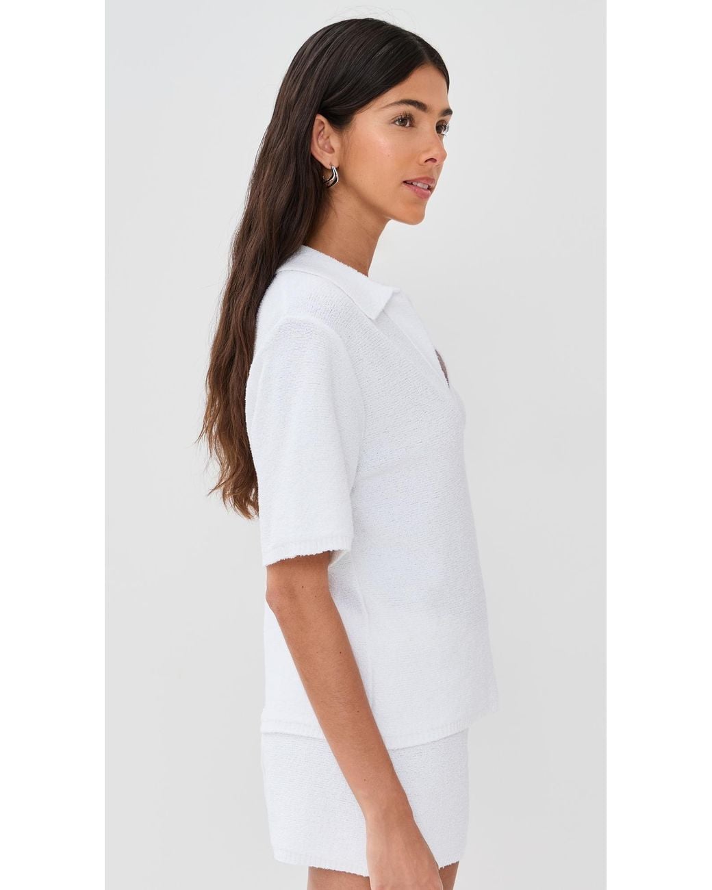 Le Bos White Poolside Polo