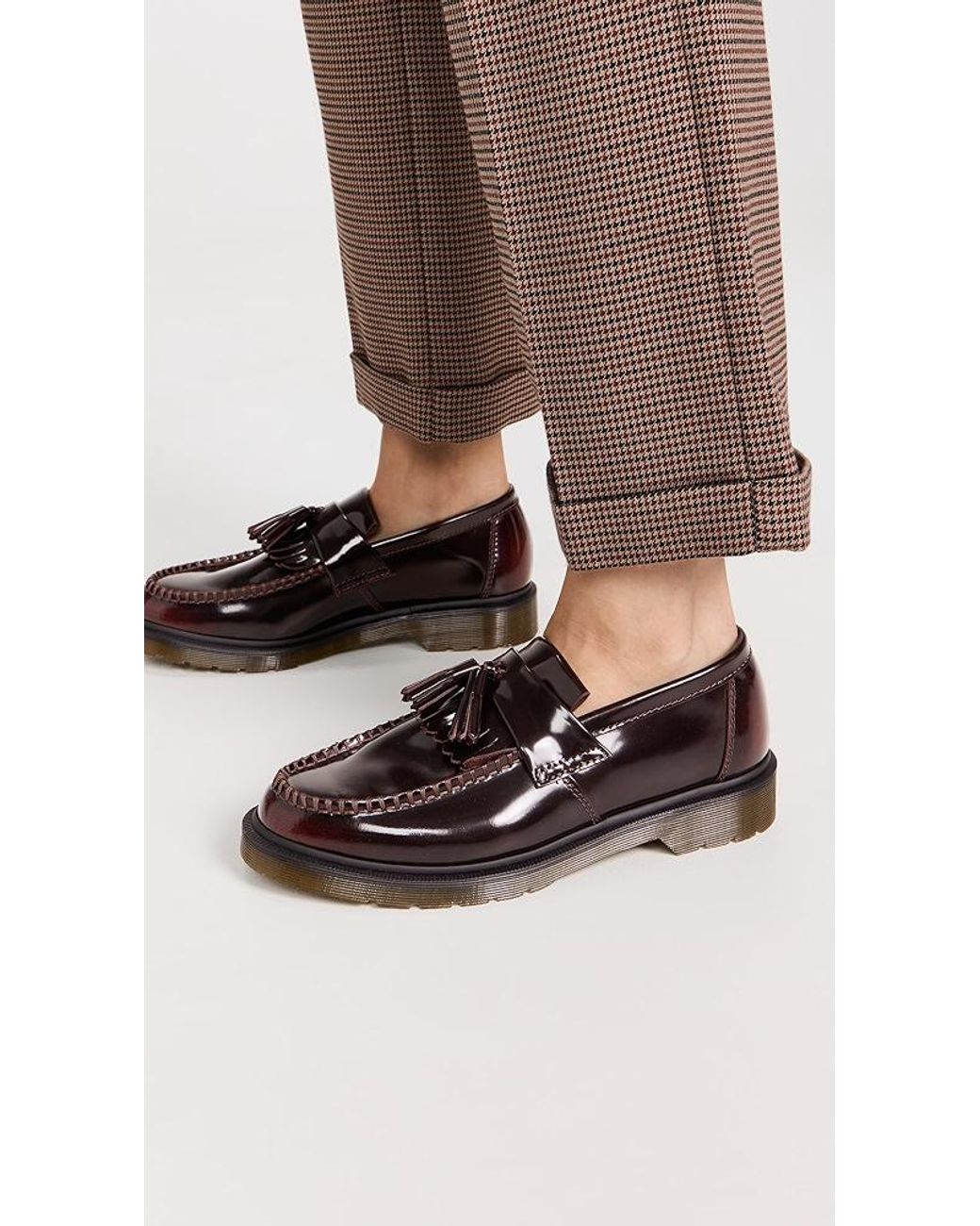 Dr martens adrian cherry red new arrivals