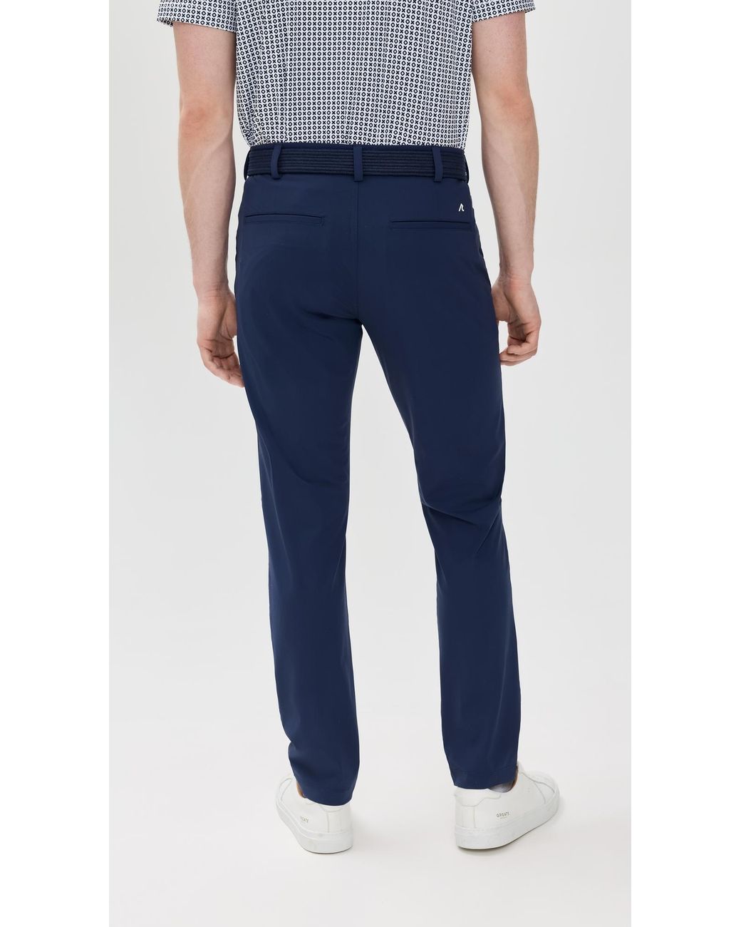 Redvanly Blue Kent Pull On Trousers 32 for men