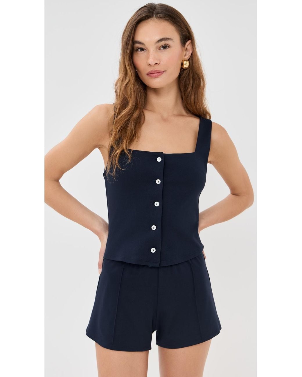 Le Bos Blue Eloise Vest