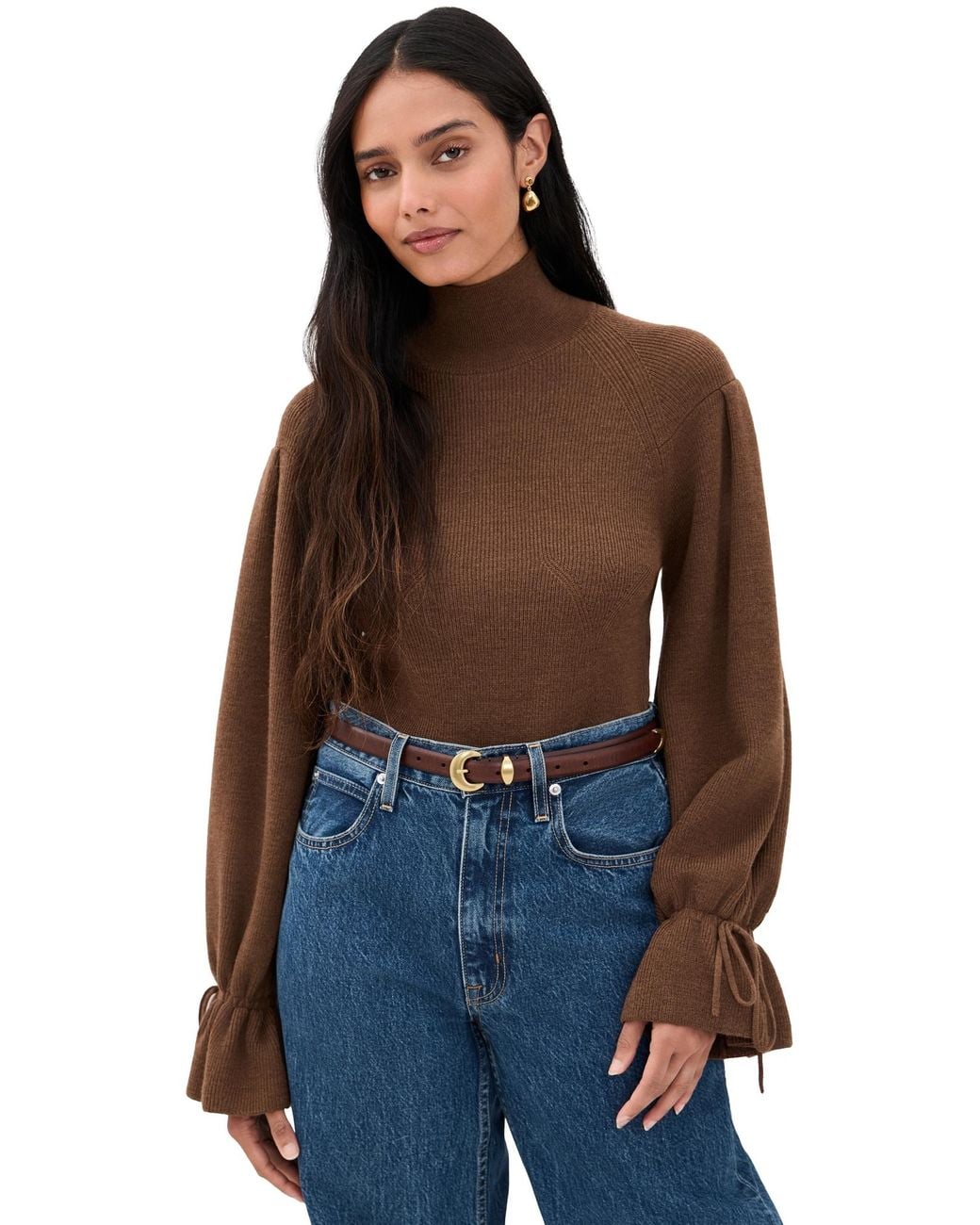 Ulla Johnson Black Camille Knit Pullover