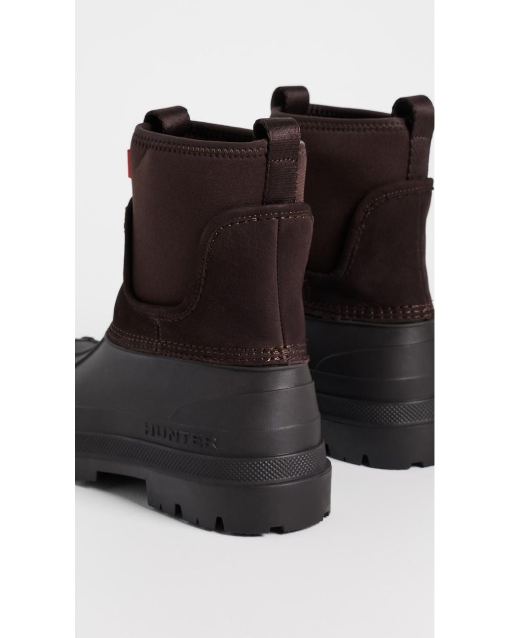 Brown Short Riding Boots HUNTER Hadley Boots in Black | Lyst Canada