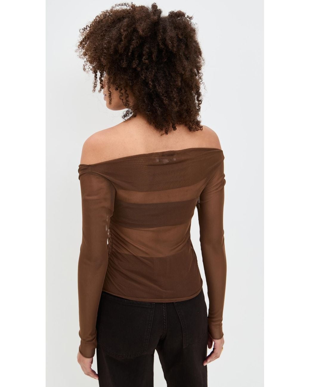 Le Bos Black Scarlet Top