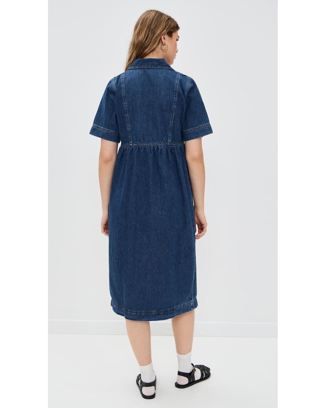 ALIGNE Effy Dress in Blue | Lyst