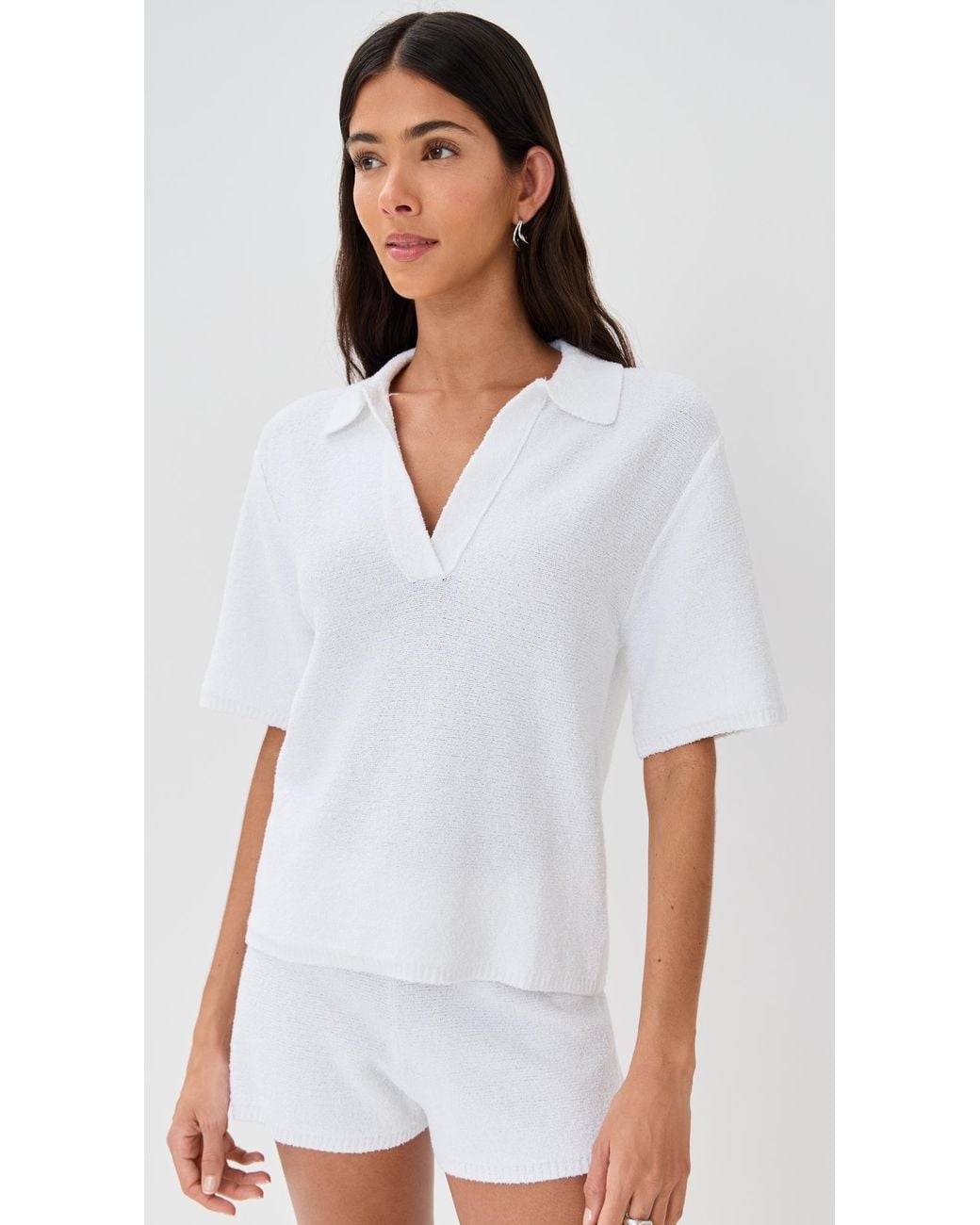 Le Bos White Poolside Polo