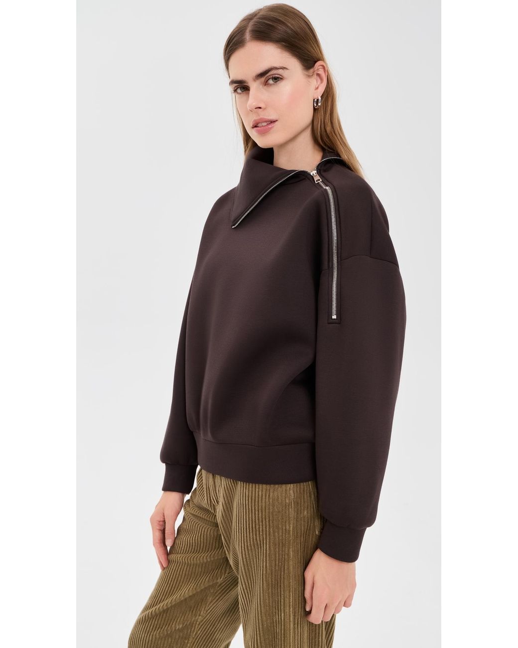 Agolde Brown Coyle Sweatshirt