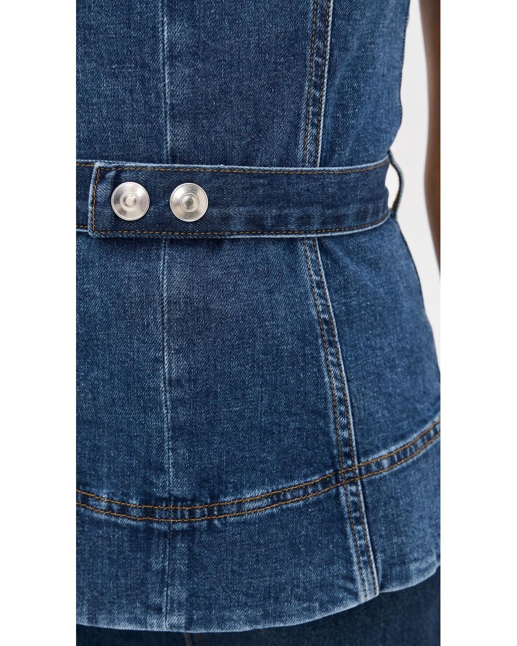 ALIGNE Blue Trish Denim Top