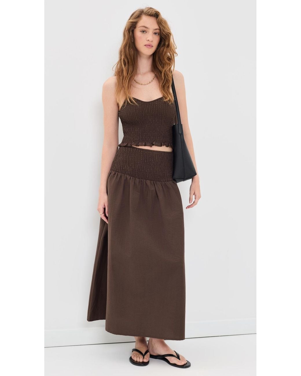 4th & Reckless Black Lowri Top