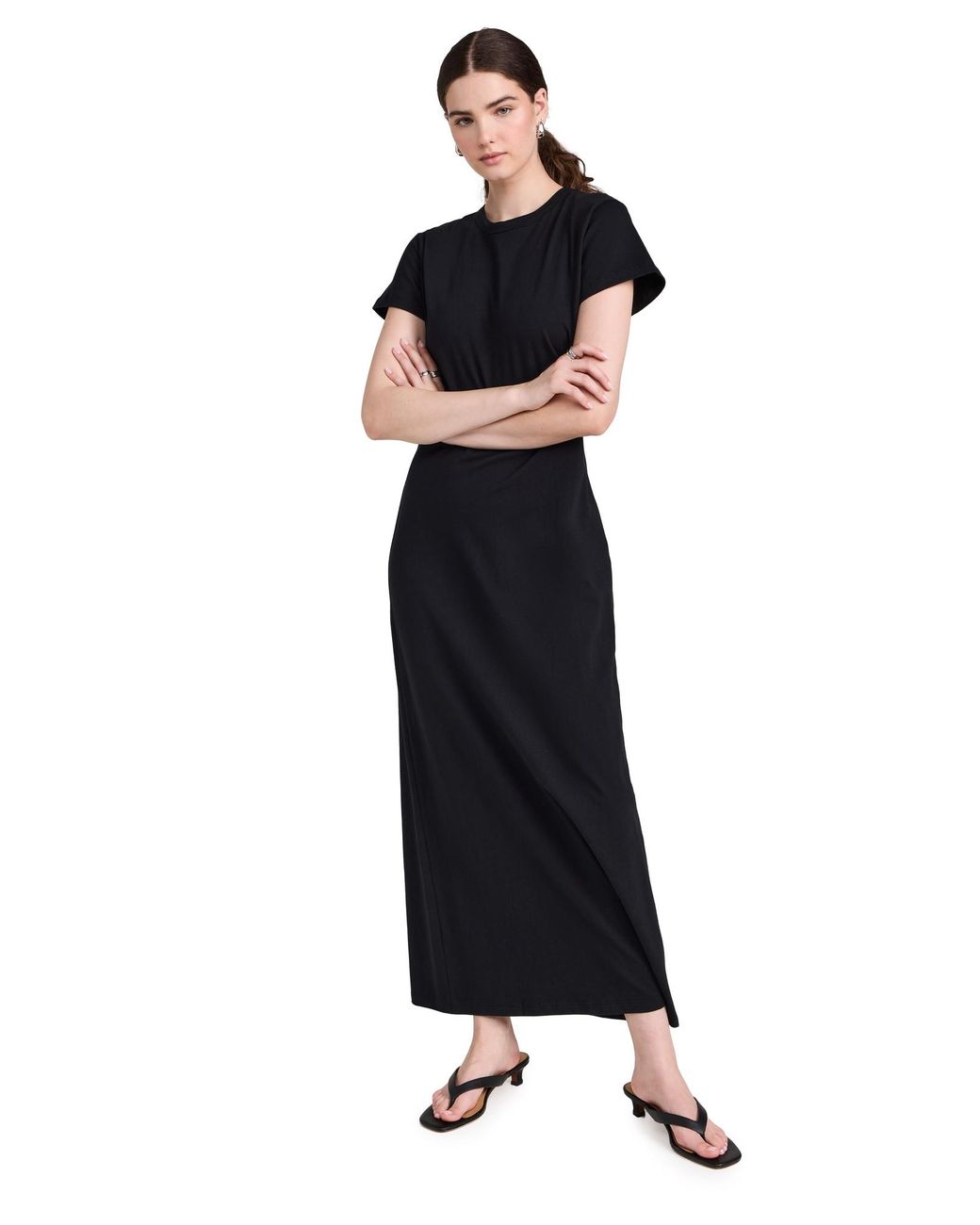 Leset Black Margo Maxi Dress