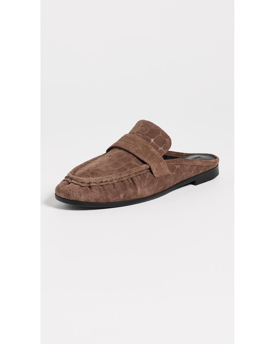 Black Suede Studio Multicolor Gabby Mules