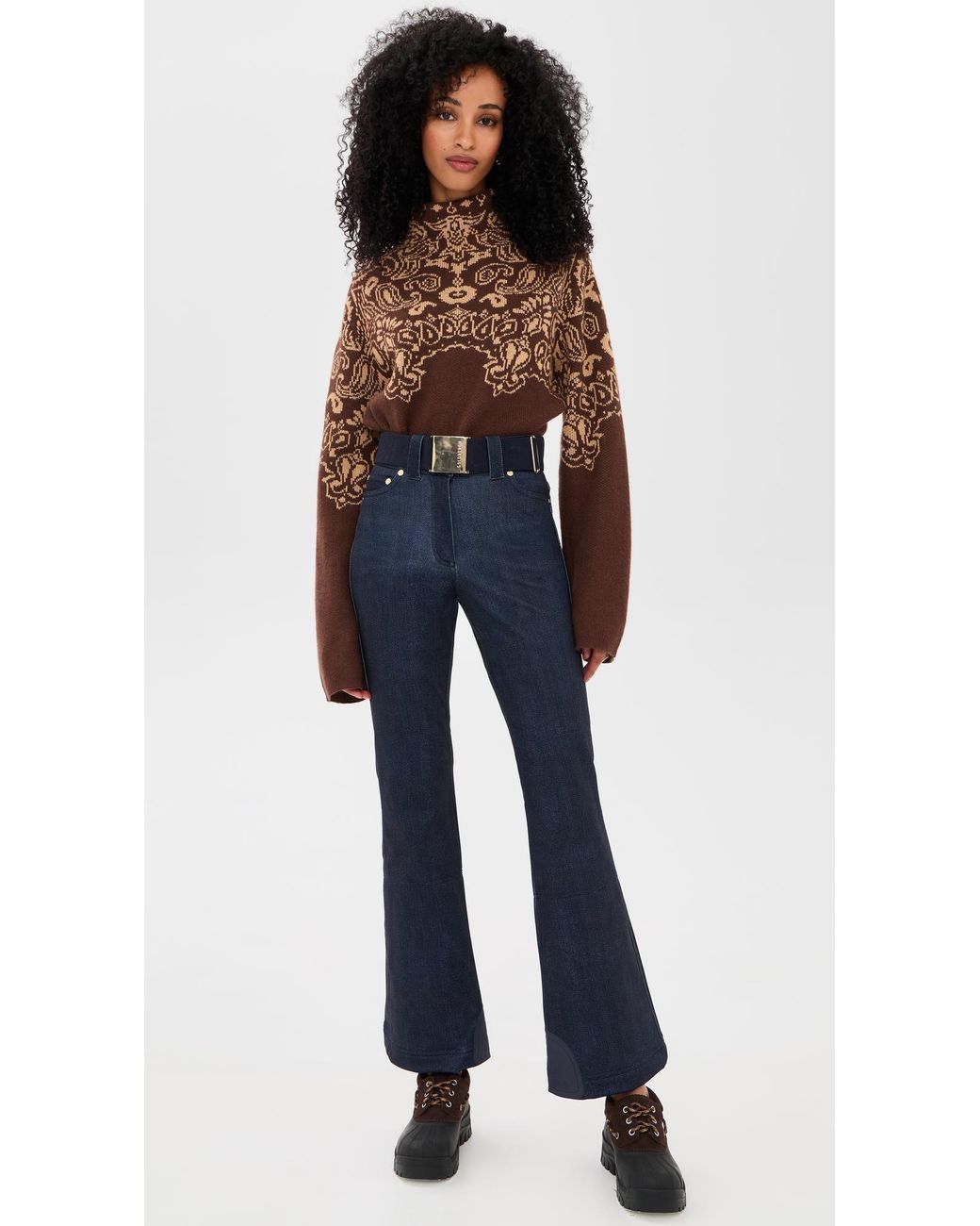 Goldbergh Brown Anshin Sweater