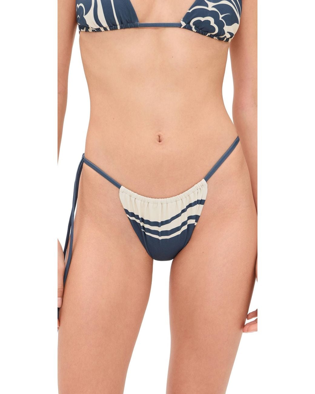 Sir Blue Lilou String Bikini Bottoms