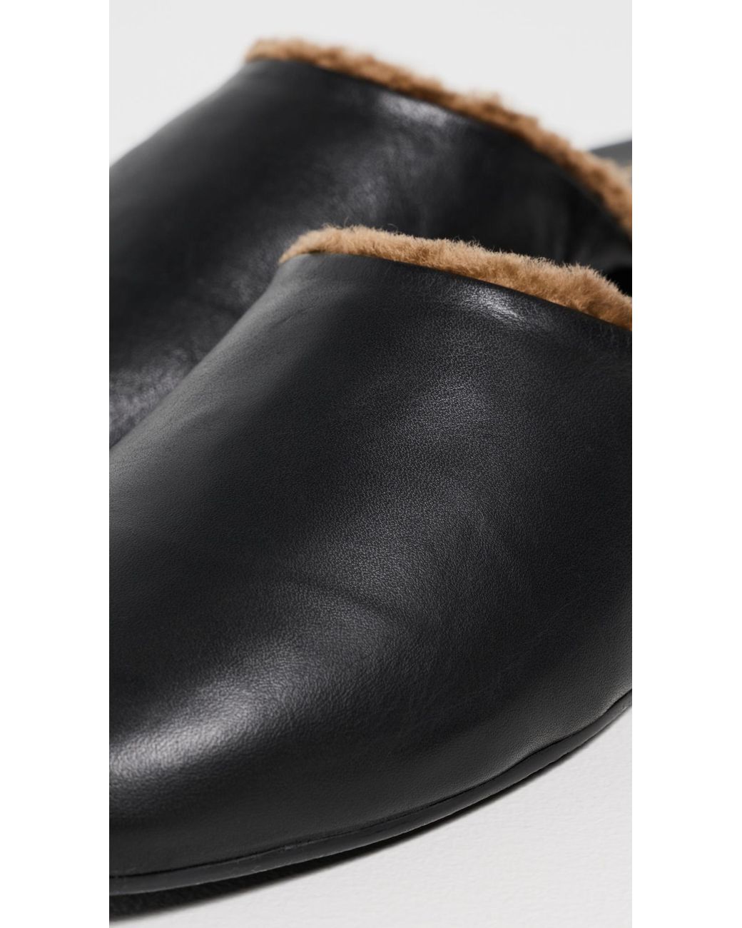 Beek Blackbird Shearling Mules