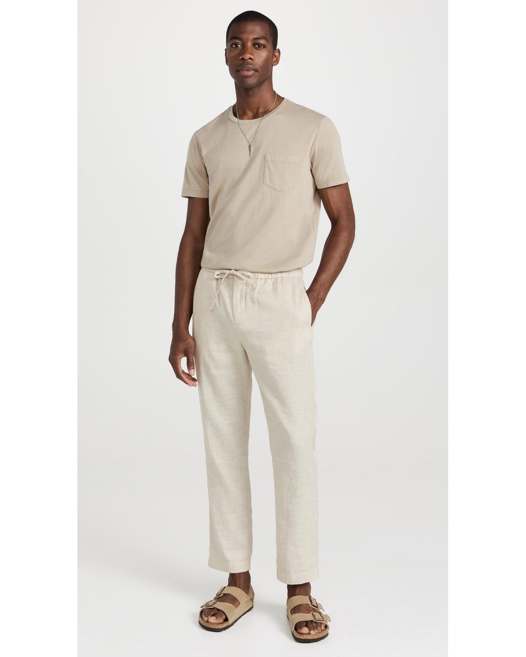 Rails Natural Johnny Pocket Tee for men