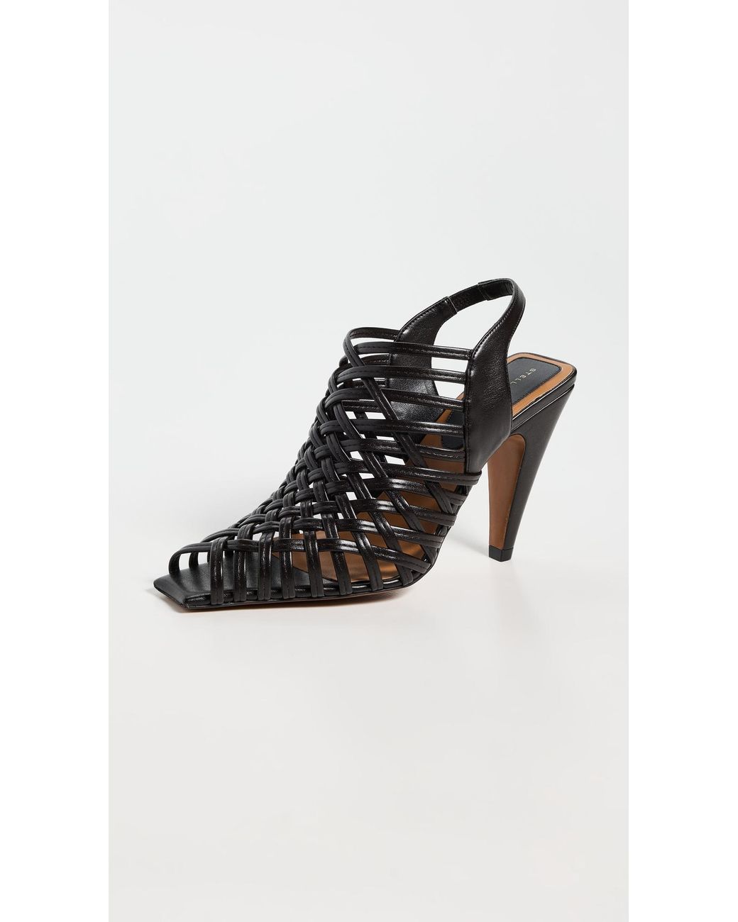 Stella McCartney Spur Alter Mat Heels in Black | Lyst