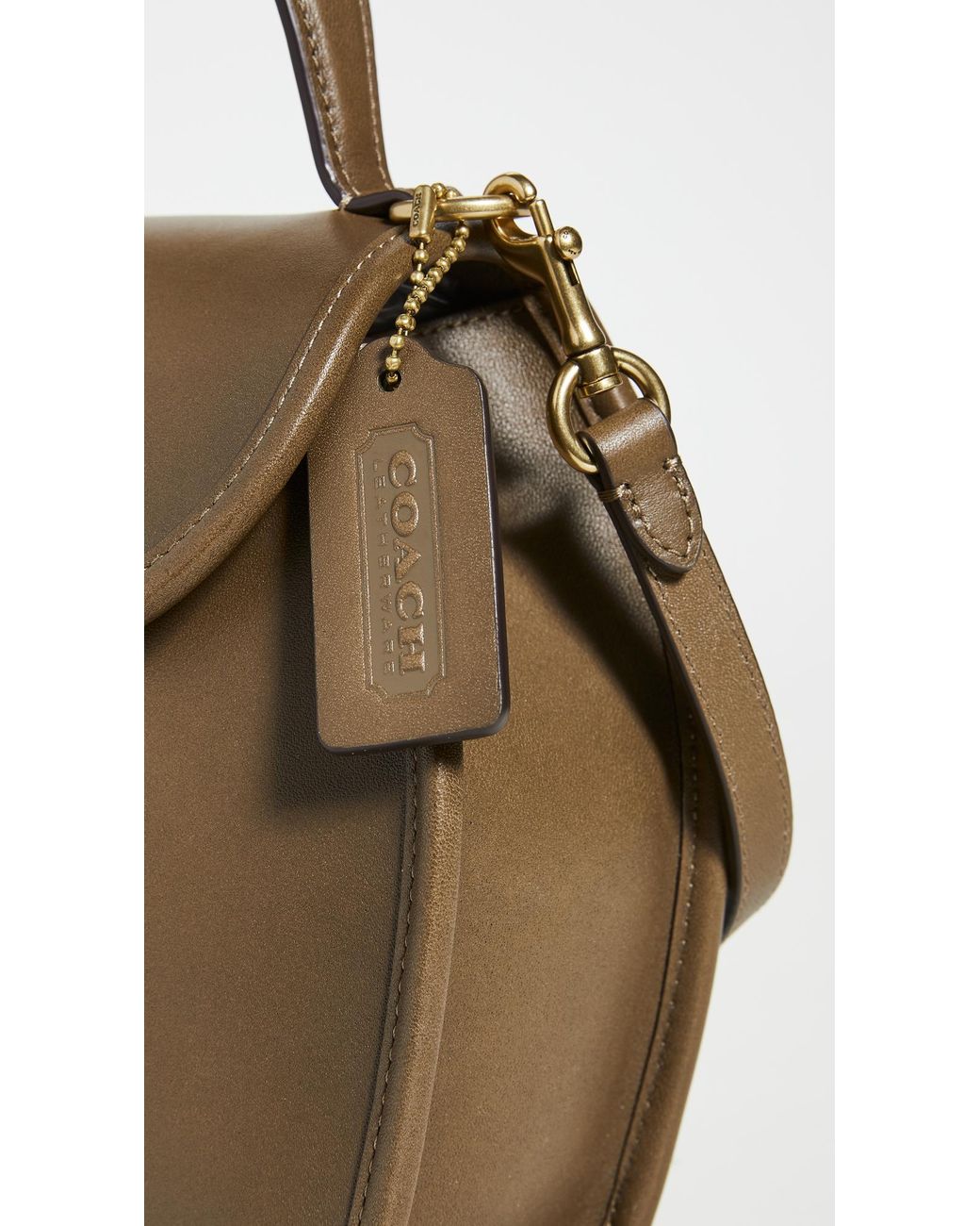 Turnlock curved top handle crossbody sale