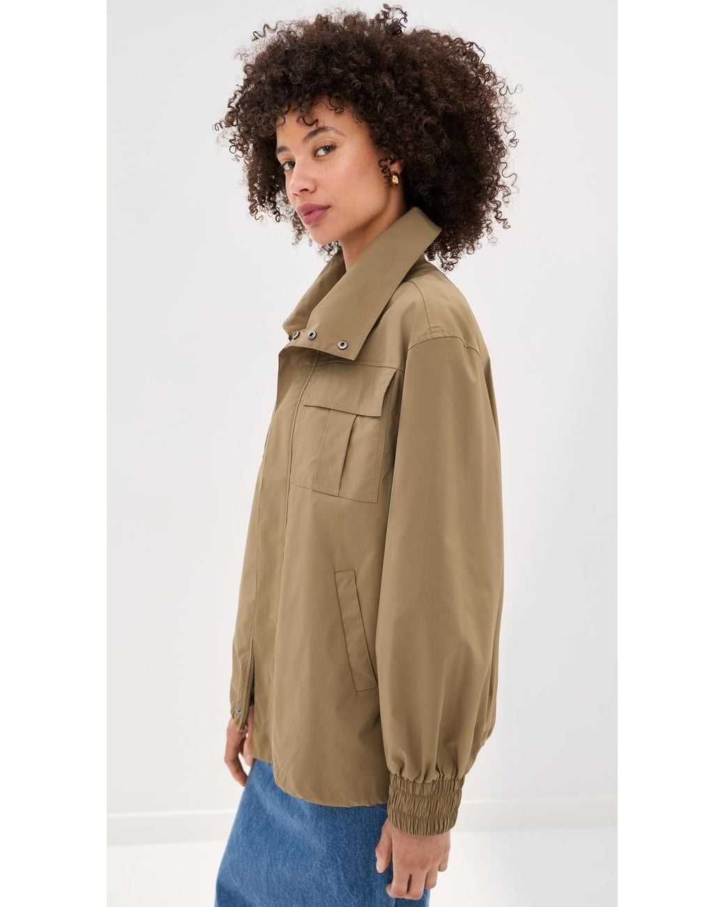 Le Bos Blue Aubrey Jacket