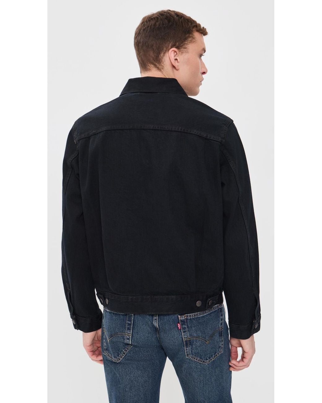 Levi's Black Type 2 Trucker Jacket for men